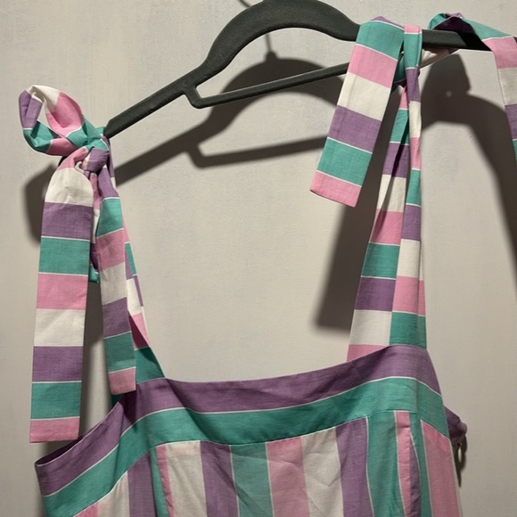 HUNTER BELL Jessica max stripe tiered dress - Picture 5 of 8